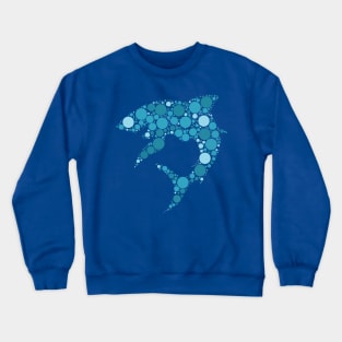 Polka Dot Shark International Dot Day  2 Crewneck Sweatshirt